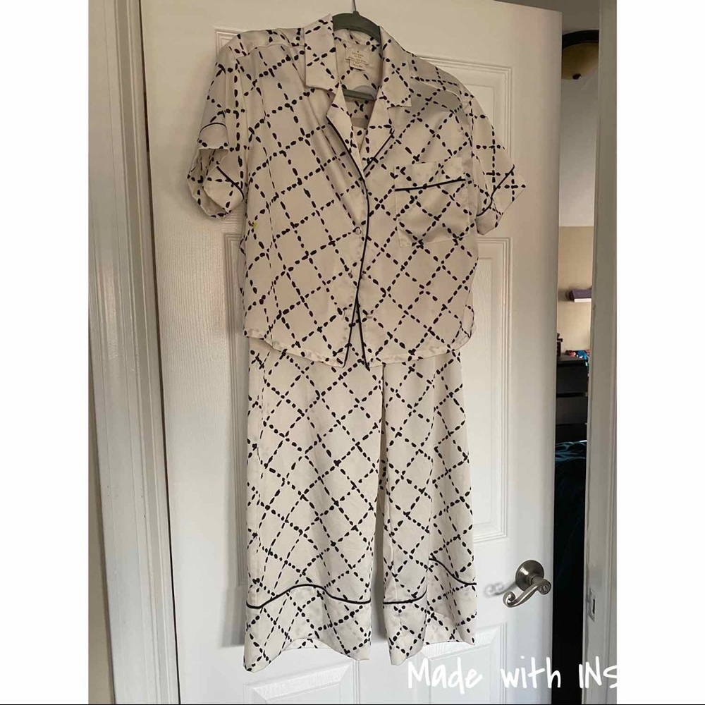 Kate Spade Silky Pajama Sleepwear Set
